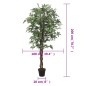 Ácer artificial 756 folhas 200 cm verde