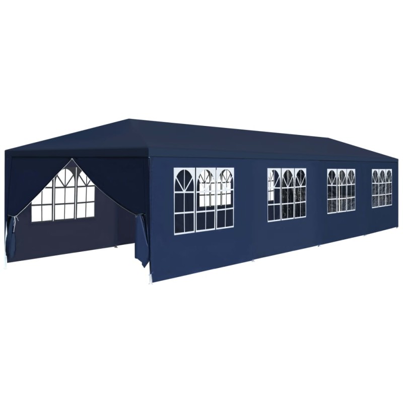 Tenda de jardim 3x12 m azul-Toldos e gazebos-Home Retail