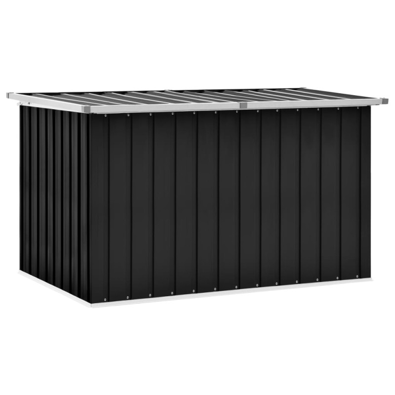 Caixa de arrumação para jardim 149x99x93 cm antracite-Baús para armazenamento exterior-Home Retail