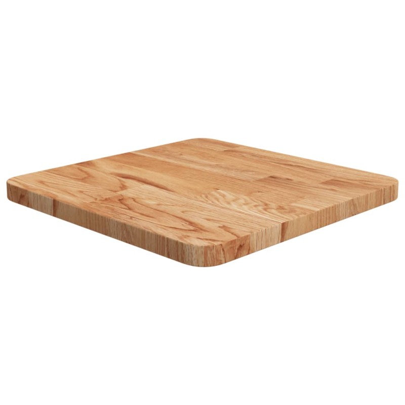 Tampo mesa quadrado 40x40x2,5cm carvalho tratado castanho-claro-Tampos de mesa-Home Retail