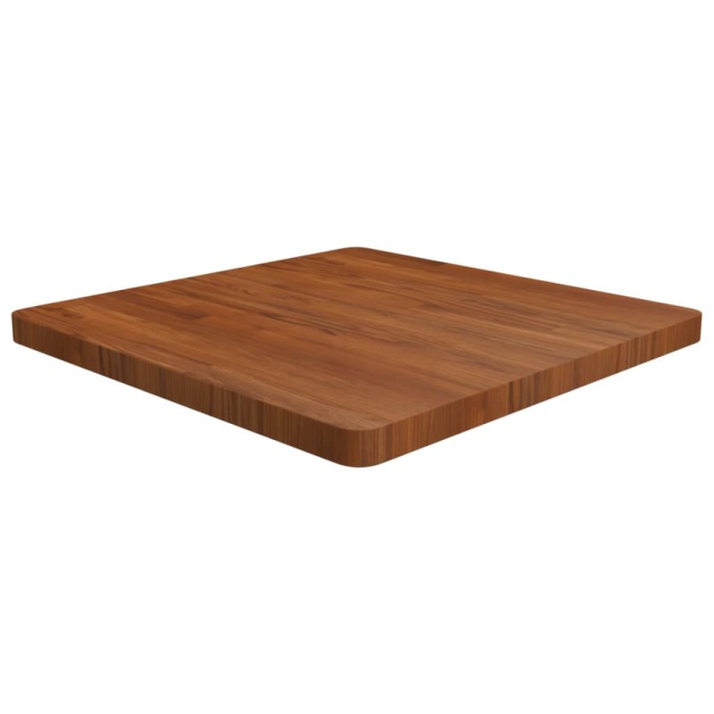 Tampo mesa quadrado 70x70x4 cm carvalho tratado castanho-escuro-Tampos de mesa-Home Retail