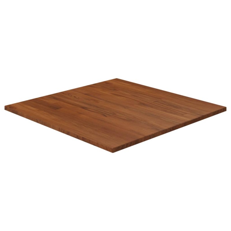 Tampo mesa quadrado 60x60x1,5 carvalho tratado castanho-escuro-Tampos de mesa-Home Retail