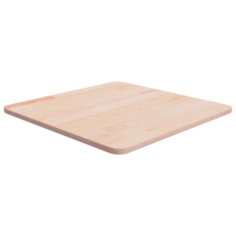 Tampo de mesa quadrado 50x50x1,5 cm carvalho maciço não tratado-Tampos de mesa-Home Retail