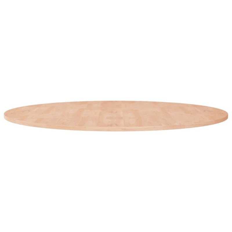 Tampo de mesa redondo Ø90x1,5cm carvalho maciço não tratado-Tampos de mesa-Home Retail