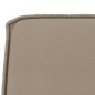 Banco 100x75x76 cm couro artificial cor cappuccino