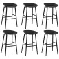 7 pcs conjunto de bar preto