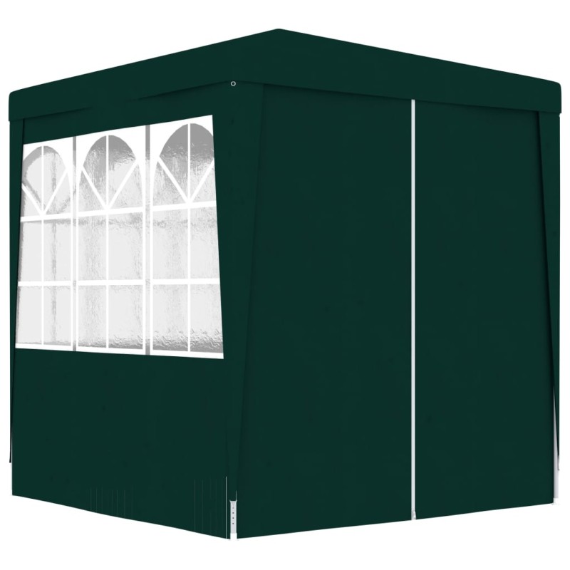 Tenda festas profissional c/ paredes laterais 2x2m 90g/m² verde-Toldos e gazebos-Home Retail