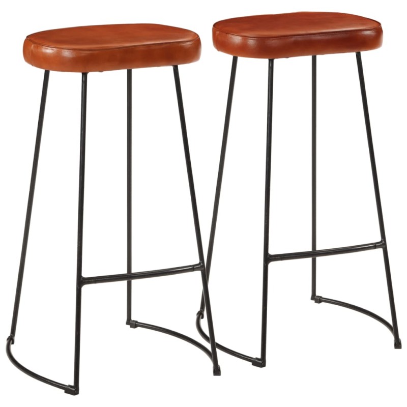 Bancos de bar Gavin 2 pcs 44x37,5x78 cm-Bancos de bar-Home Retail