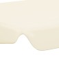 Toldo suplente baloiço jardim 188/168x145/110cm creme