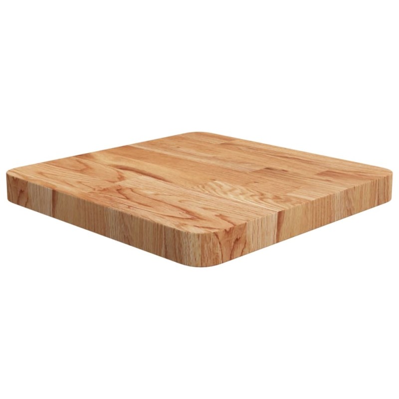 Tampo mesa quadrado 40x40x4 cm carvalho tratado castanho-claro-Tampos de mesa-Home Retail