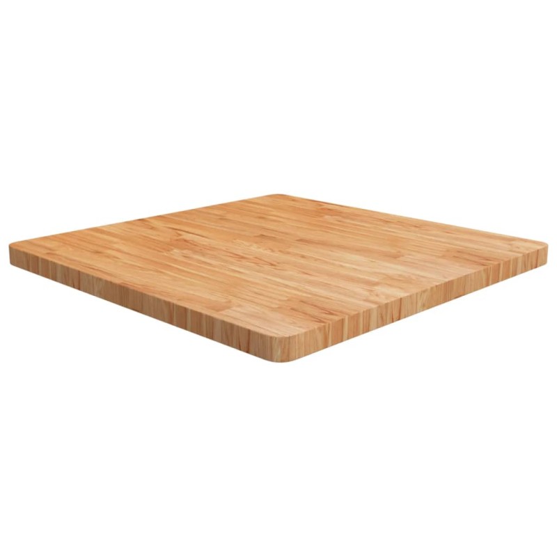 Tampo mesa quadrado 80x80x4 cm carvalho tratado castanho-claro-Tampos de mesa-Home Retail