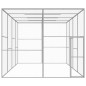 Jaula para gatos 6x3x2,5 m aço galvanizado