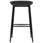 Cadeiras de bar 4 pcs preto