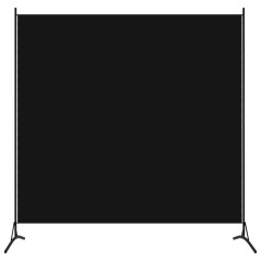 Divisória com 1 painel 175x180 cm preto