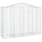 Cestos gabião arqueados 50 pcs 200x50x140/160 ferro galvanizado