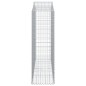 Cestos gabião arqueados 30 pcs 200x50x160/180 ferro galvanizado