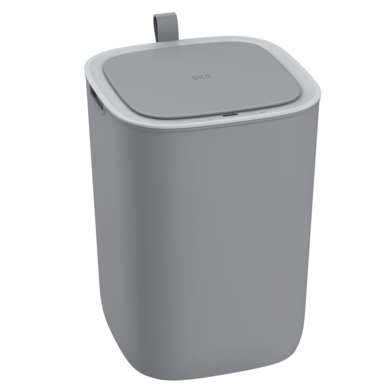 EKO Caixote do lixo com sensor smart Morandi 12 L cinzento-Contenção de resíduos-Home Retail