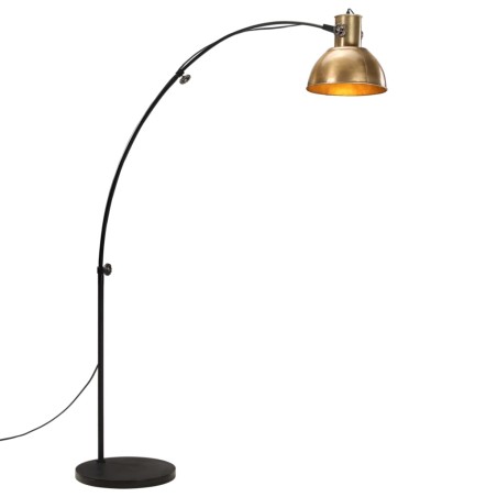 Candeeiro de pé 25 W 150 cm E27 bronze antigo