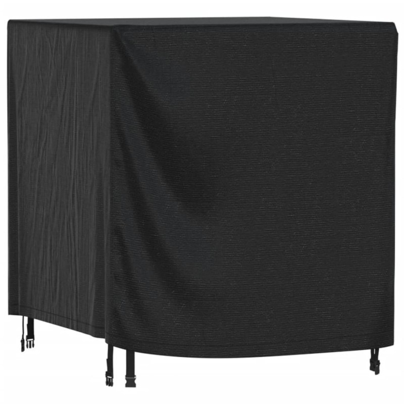 Capa p/ mobiliário jardim 116x100x120 cm impermeável 420D preto-Capas para móveis de jardim-Home Retail