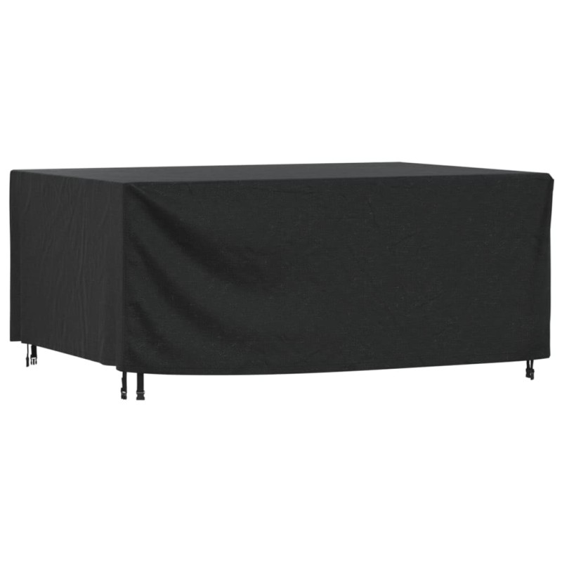 Capa p/ mobiliário jardim 225x143x90 cm impermeável 420D preto-Capas para móveis de jardim-Home Retail