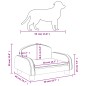 Cama para cães 50x40x30 cm tecido castanho