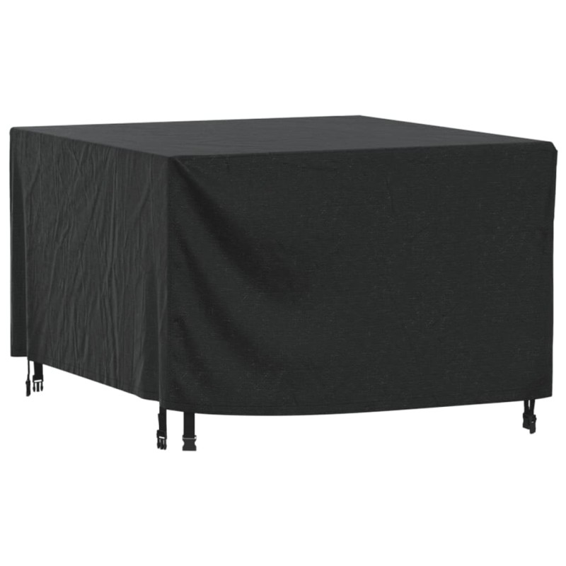 Capa p/ mobiliário jardim 113x113x73 cm impermeável 420D preto-Capas para móveis de jardim-Home Retail