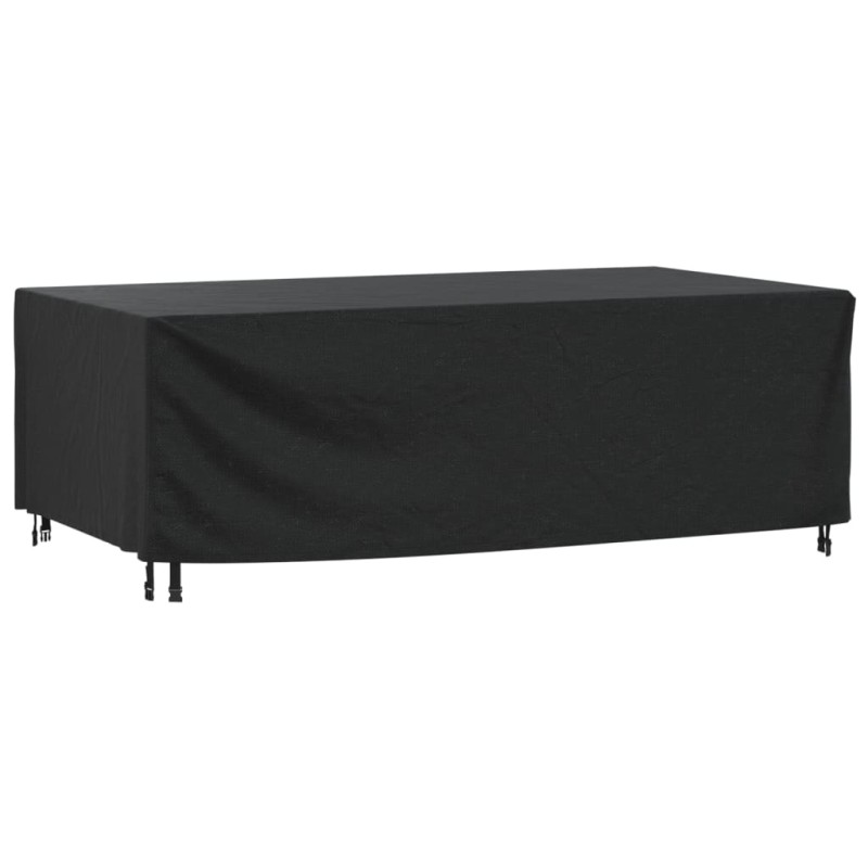 Capa p/ mobiliário jardim 229x113x73 cm impermeável 420D preto-Capas para móveis de jardim-Home Retail