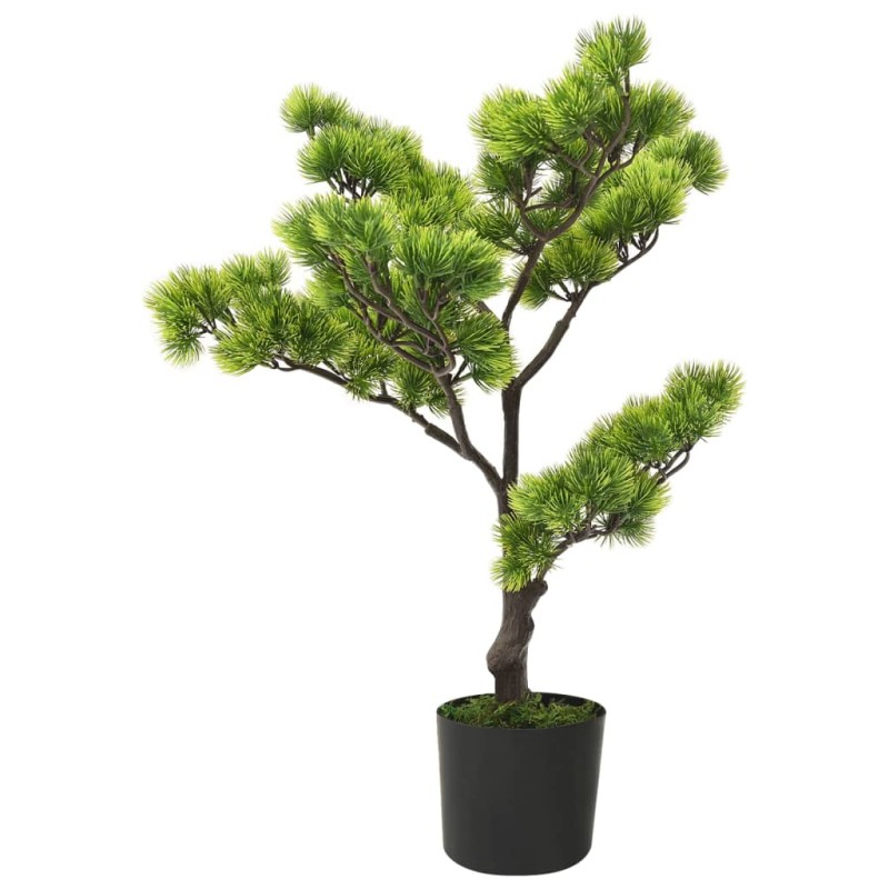 Bonsai pinus artificial com vaso 60 cm verde-Flores sintéticas-Home Retail