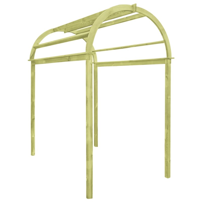 Arco em treliça 125x150x235 cm pinho impregnado-Arcos, treliças e pérgolas de jardim-Home Retail