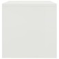 Mesas-de-cabeceira 2 pcs 40x30x30 cm contraplacado branco