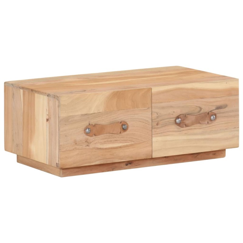 Mesa de centro 90x50x35 cm madeira recuperada maciça-Mesas de centro-Home Retail