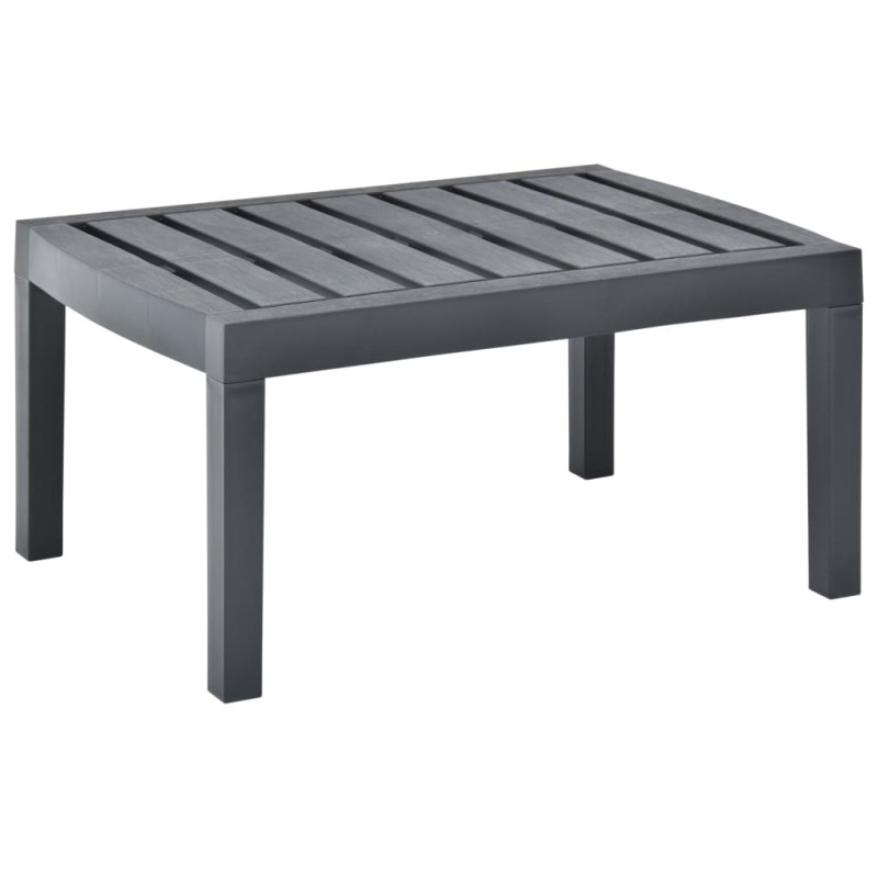 Mesa de jardim 78x55x38 cm plástico antracite-Mesas de jardim-Home Retail