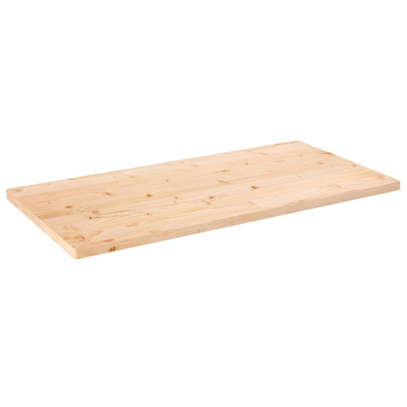 Tampo de mesa retangular 100x50x2,5 cm pinho maciço-Tampos de mesa-Home Retail