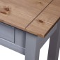 Mesa consola 110x40x72 cm pinho maciço Panama cinzento