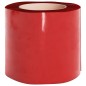 Cortina de porta 200 mm x 1,6 mm 50 m PVC vermelho