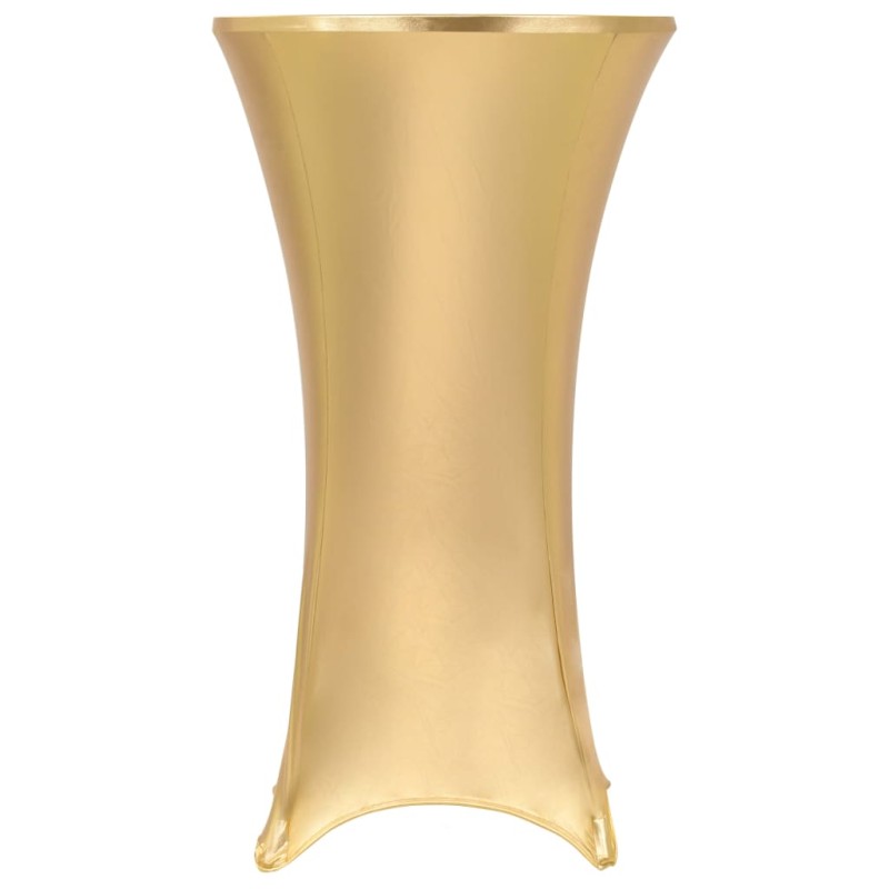 2 pcs capas extensíveis para mesa 80 cm dourado-Capas de sofás-Home Retail