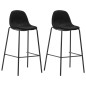 3 pcs conjunto de bar tecido preto