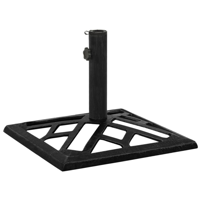 Base para guarda-sol ferro fundido 44x44x31 cm preto-Suportes para guarda-sóis-Home Retail