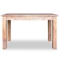 Mesa de jantar madeira reciclada maciça 120x60x77 cm