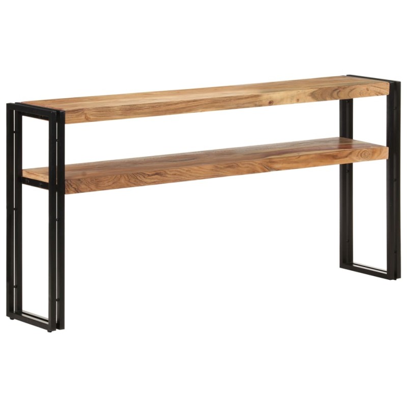 Mesa consola 150x30x75 cm madeira de acácia maciça-Mesas de apoio-Home Retail