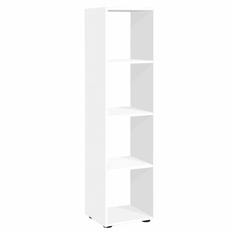 FMD Estante com 4 compartimentos branco-Estantes para livros-Home Retail