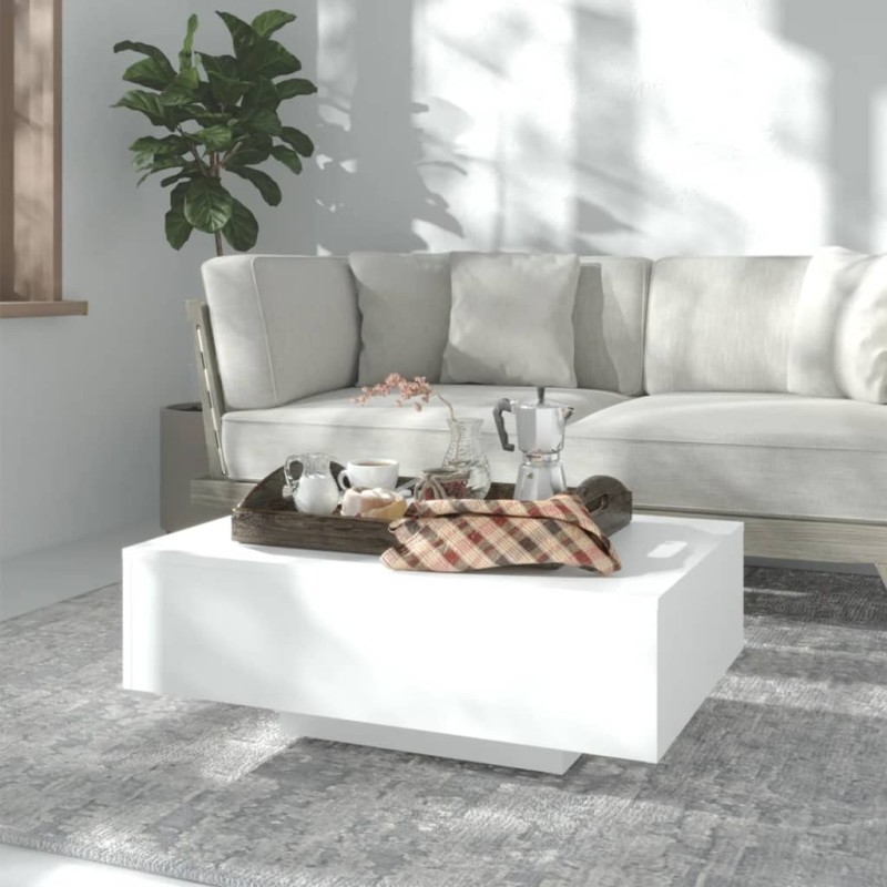 Mesa de centro 85x55x31 cm contraplacado branco-Mesas de centro-Home Retail