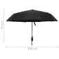 Guarda-chuva dobrável automático 104 cm preto