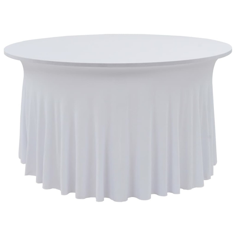 Capa extensível para mesa c/ camilha 2 pcs 180x74 cm branco-Capas de sofás-Home Retail