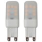 Candeeiro de teto com 3 lâmpadas LED G9 120 W