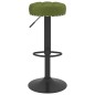 Bancos de bar 2 pcs veludo verde-claro