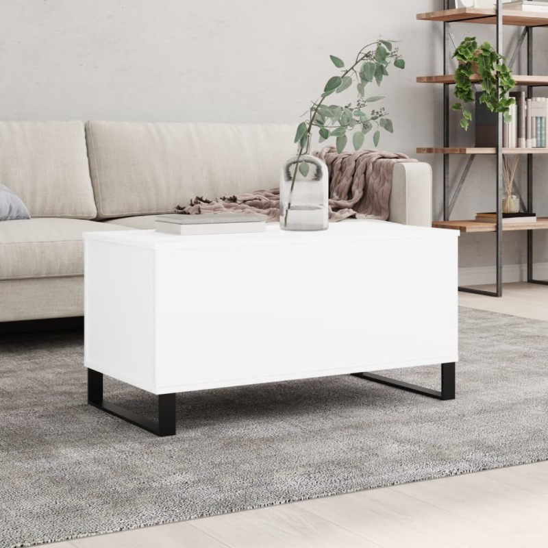 Mesa de centro 90x44,5x45 cm derivados de madeira branco-Mesas de centro-Home Retail