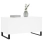 Mesa de centro 90x44,5x45 cm derivados de madeira branco