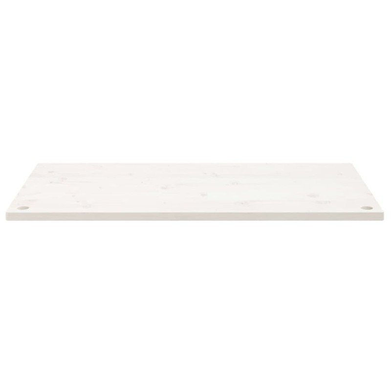 Tampo de secretária 100x50x2,5 cm pinho maciço branco-Acessórios e peças para escrivaninhas-Home Retail