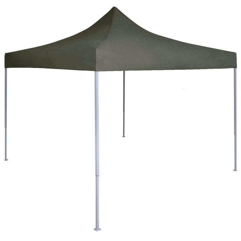 Tenda dobrável profissional para festas 2x2 m aço antracite-Toldos e gazebos-Home Retail